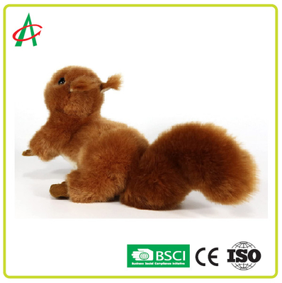 Angelber Sincap Dolması Oyuncak 20CM Kürklü Kuyruklu
